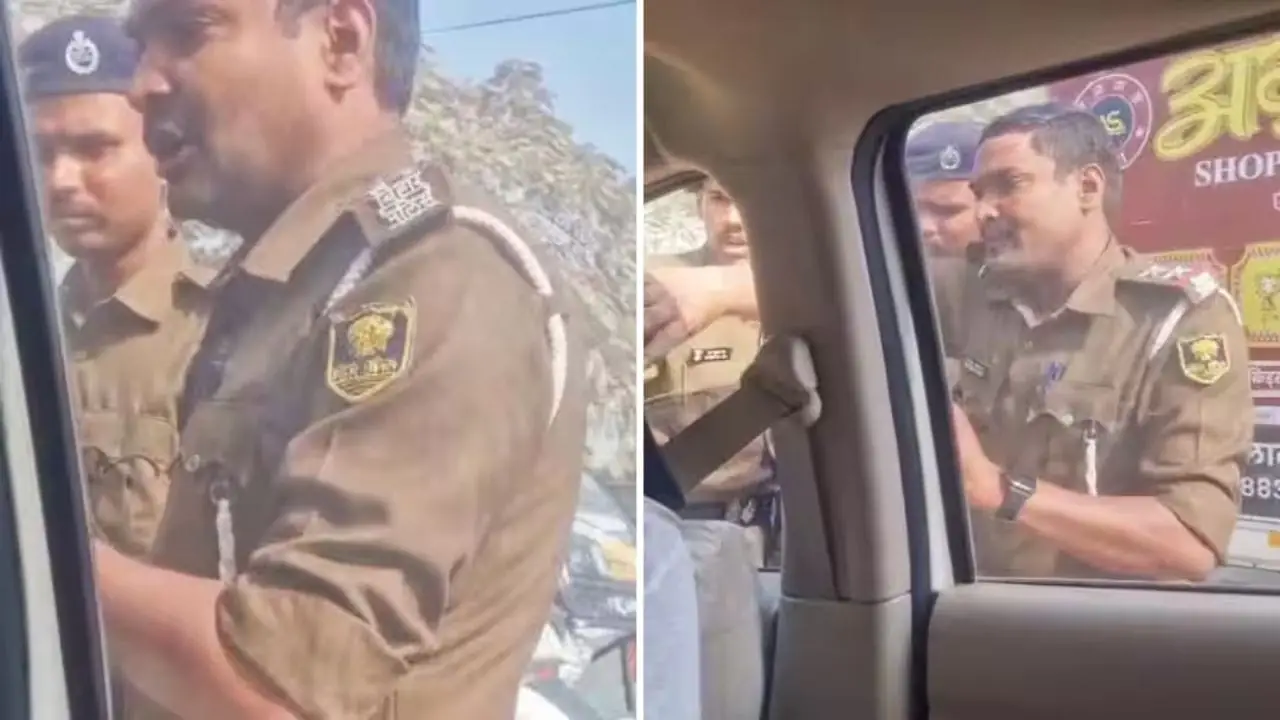 Viral Video Leads to Darbhanga SHO Suspension Over Road Rage