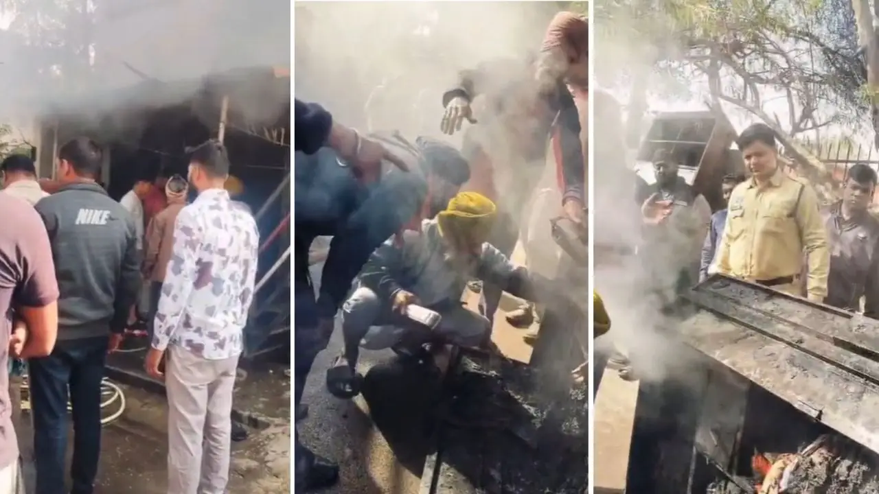 Raipur Fire Tragedy: Elderly Man Suffocates in Locked House