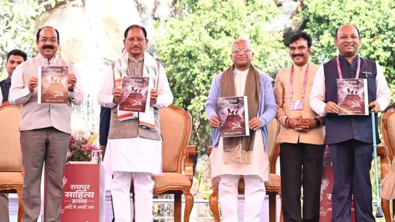 Chhattisgarh CM Leads Raipur Lit Fest 2026 Launch with Literary Icons