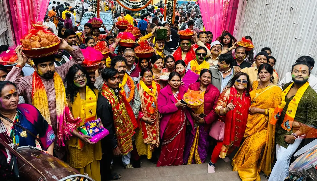 Pahari Baba’s Tilakotsav Captivates Ranchi on Vasant Panchami