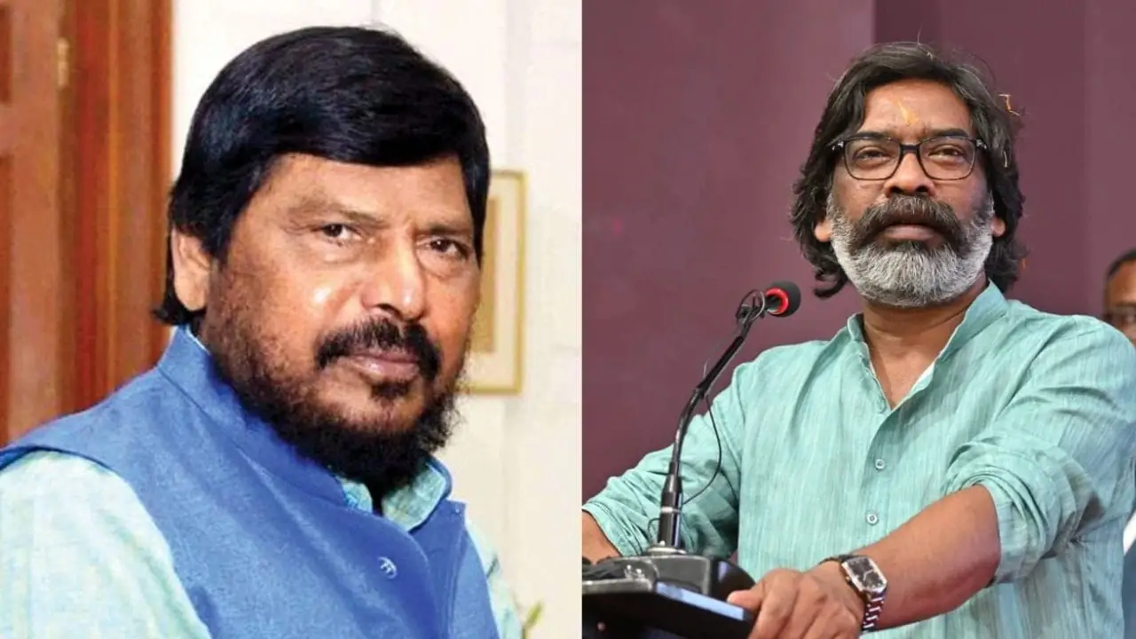 JMM Slams Ramdas Athawale Over NDA Invitation to Hemant Soren