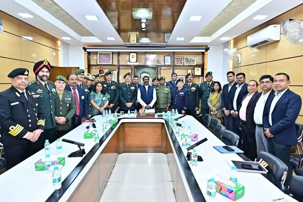 CM Soren Showcases Jharkhand’s Strengths to NDC Team